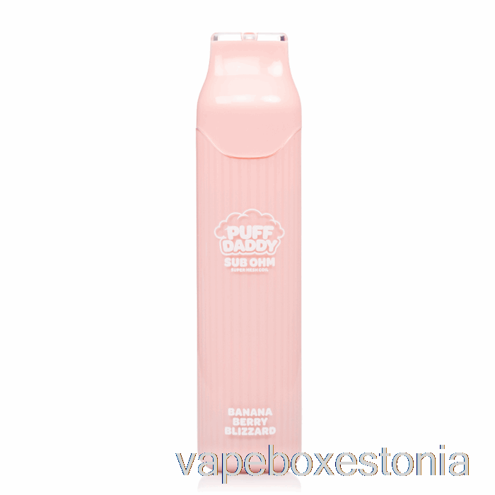 Vape Box Estonia Puff Daddy 6000 ühekordne Banaan Marja Tuisk